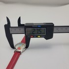 Disney Parks Tinkerbell On Ornament Wrist Watch Cristsmas Santa Hat Time Works