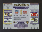 Baltimore Ravens Afc Wildcard divisional Playoff And Championship Tickets