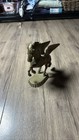 Solid Brass Pegasus Figurine Winged Flying Horse Mythical Statue Decor