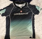 Casablanca Ombr   Black Green Tracksuit Set T-shirt   Shorts Men s Size S