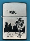 Saddam Iraqi Freedom Camel Knock Knock Chrome Zippo Lighter New