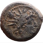 Antiochus Viii Epiphanes Seleucid Bronze Ancient Greek Coin Eagle On Thunderbolt