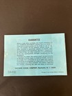 Vintage Kodak Hawkeye Instamatic F Camera Instruction Manual Booklet 