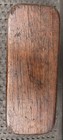 Vintage Wood Children   s Stool Or Small Bench  Medium Brown  Primitive