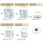 Dinnerware Sets For 6  30 Piece Porcelain Plates And Bowls Sets  Square Dish Set