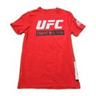 Mens Small Reebok Ufc Fight For Yours Red Crew Neck T-shirt   Euc Fast Shipping