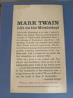     life On The Mississippi     Mark Twain   1961 Vintage 1st Edition 1st Print New