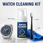 Watch Cleaning Kit 100ml Foam With Cloth   Soft Brush For Watch