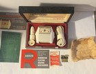 Vintage 12 Volt Remington Roll A Matic Auto Home Electric Shaver 1957 - 1962