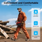 58cc Gas Chainsaw 18  Bar Gasoline Powered Chain Saw Engine Cutting 2 Stroke