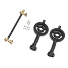 Cast Iron Double Burner Portable Outdoor Camp Stove Propane Gas Lpg Bbq Cooker