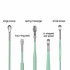 Ear Pick Cleaning 6pcs Set Spiral Tool Spoon Ear Wax Remover Cleaner Curette Kit