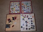 2- Vintage Sticker Book Albums 80s  Puffy Scratch N Sniff Star Wars Et Peanuts