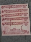 Iraq 5 Dinars Banknotes - Lot Of  five  Saddam Hussein