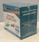 Nip Origami Paper 1100 Sheets 6  Square Double-sided Vivid Colors For Beginners