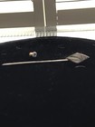 Vintage Diamond Shaped Mother Of Pearl  Hat Pin 