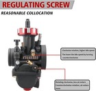 Nibbi Pwk38 Racing Carburetor For Kx125 Kx250 Kdx200 Kdx220r Cr250r Rm125 Rm250