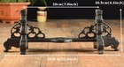 11 6  Ebony Wood Samurai Sword Knife Dagger Gun Display Rack Holder Stand Base