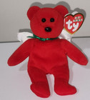 Ty Holiday Baby Beanie - Divine Angel Bear  5 5 Inch  Mwmts Ornament Stuffed Toy