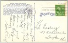 1949 Streamlined Ferry Kalakala Motor Ferry Passenger Ship Posted Postcard