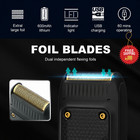 Men s Foil Shaver Electric Trimmer Razor Rechargeable Hair Beard Shaving Usb