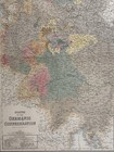 1854-1862 States Of The Germanic Confederation Original Antique Map