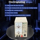 Gold Silver Plating Machine Electroplating Kit Plater Jewelry Processing Tool