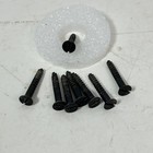 Set 8 Singer Oem Sewing Machine Treadle Drawer Slotted Screws To Wooden Top