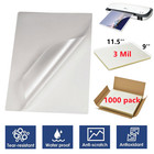 1000sheets 9  x11 5   Premium Thermal Laminating Pouches Laminating Sheet-3 Mil