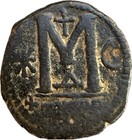 Ancient Roman - Byzantine  Large Bronze Coin Justinian I