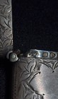 Antique Sterling Silver Match Safe  English