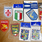 Vintage Travel Souvenir Embroidered Patch Lot Of 11 Greece England Rome Italy