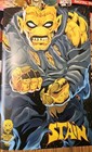 Stain  003 Michael Joseph Boeckelmann Dark Knight Homage Cover Original Art 