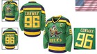 Unisex Mighty Ducks Ice Hockey Jersey - Loose Fit   Classic V-neck Design