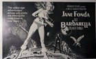 Barbarella 1968 Original Press Book   Exploitation Flyer Jane Fonda 12x15    