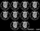 1968-2009 S Silver And Clad Proof Kennedy Half Dollar 41 Coin Set