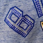 Touch Nhl St  Louis Blues Xl Raglan Long Sleeve Rhinestone Hockey T-shirt Nwt
