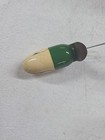 Vintage Saf-t-lure Rare Wood Bead Eye Glenwillow Ohio 