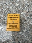 Vintage 1976 Arm   Hammer Baking Soda Cast Iron Paperweight Commemorative