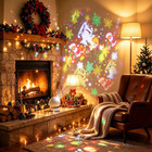Magical Christmas Projection Night Light Indoor Holiday Projector Lamp