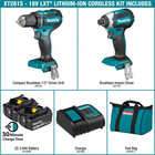 18v Lxt Lithium-ion Brushless Cordless 2-piece Combo Kit 3 0ah With 18v Lxt Brus