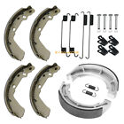 Front   Rear Brake Shoes Kit For Suzuki King Quad 300 Ltf4wdx Ltf300f 1991-2001
