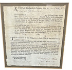 Antique 18th Century Legal Bond Documents - Marriage   Estate Obligations  1751