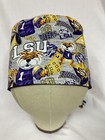 Men women Surgical Scrub Cap Lined Louisiana Very Cool 100  Cotton