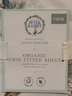 Pottery Barn Kids Peter Rabbit Organic Crib Fitted Sheet New W tags