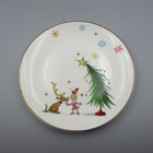 Lenox China Merry Grinchmas Accent Plates - Set Of Four N o As-is