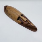 Vintage African Hand-carved Wooden Tribal Mask 18   x 5 5    Apporx Rare