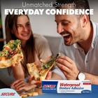 Secure Waterproof Denture Adhesive - Zinc Free - Extra Strong 12 Hour Hold -    