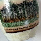Gardiner Maine Me Antique Souvenir Mansion Trinket China Gilded Painted Tea Cup