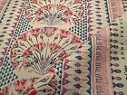 Anna French Af9625 Cairo Pink And Coral 58  Linen Fabric  170 Retail   Bty